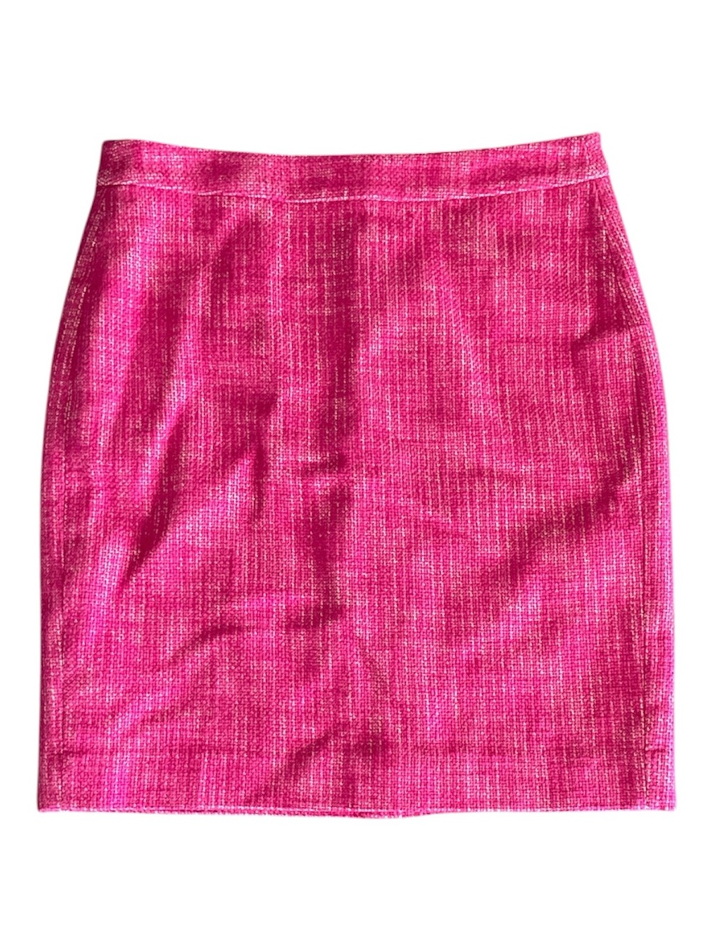 Banana Republic factory NWT hot pink/magenta tweed pencil skirt